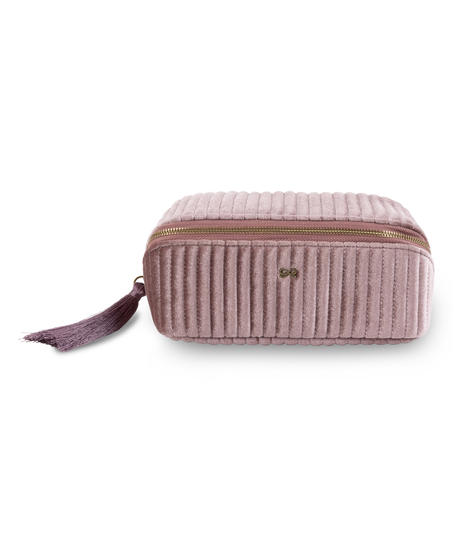 Petite trousse de maquillage Velours, Rose