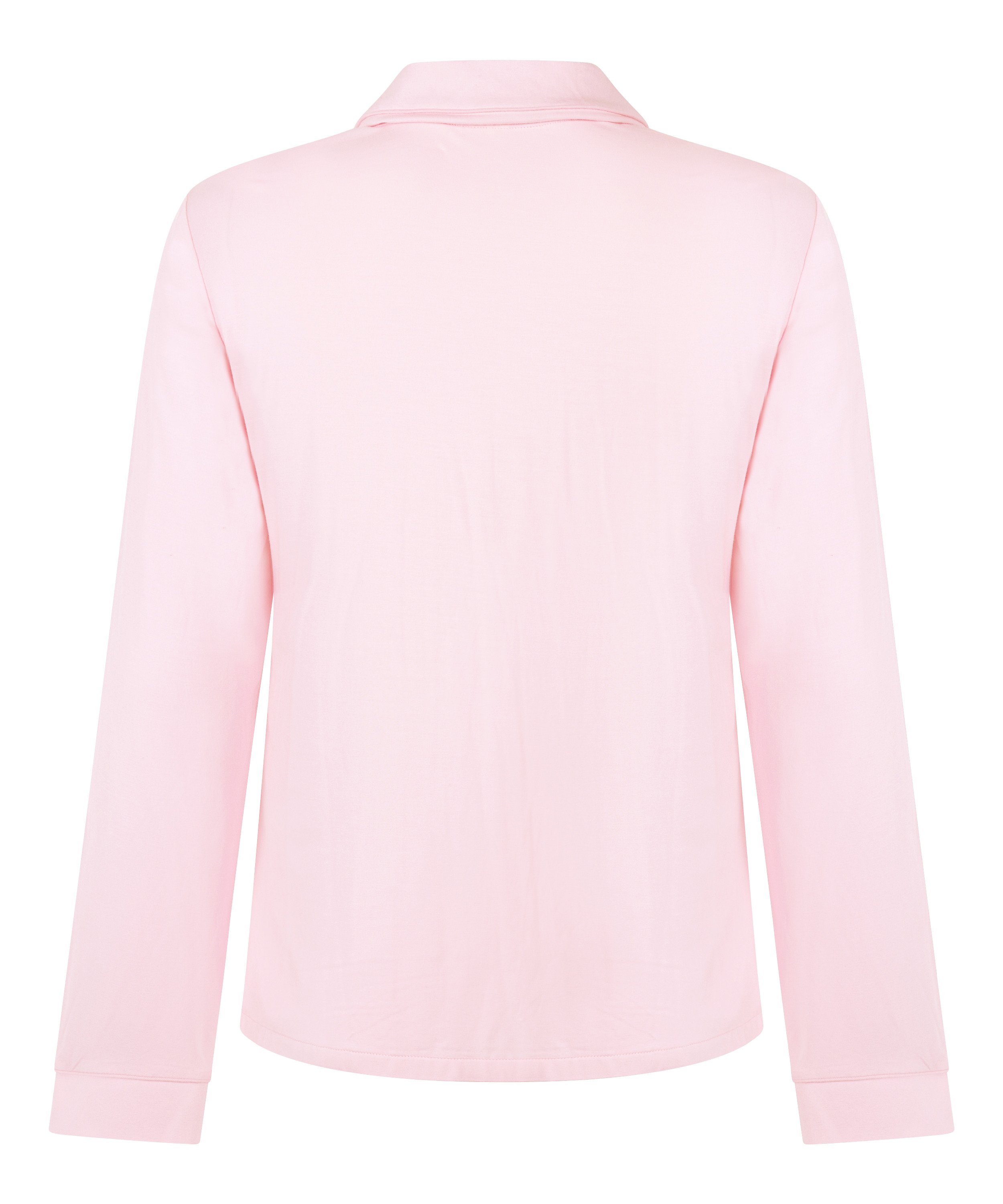 Veste &agrave; manches longues en jersey Essential, Rose, main