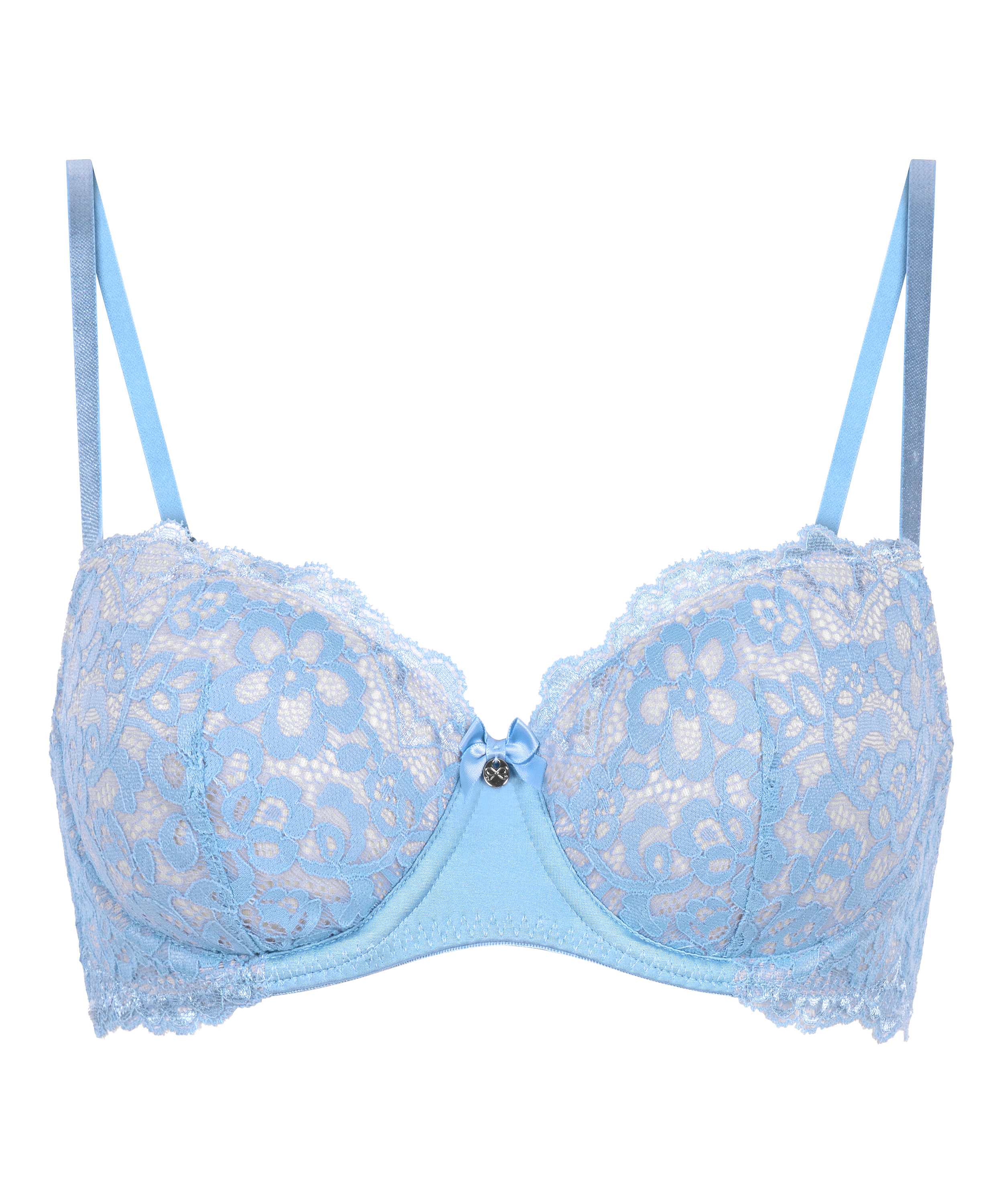 Soutien-gorge à armatures préformé Marine, Bleu, main