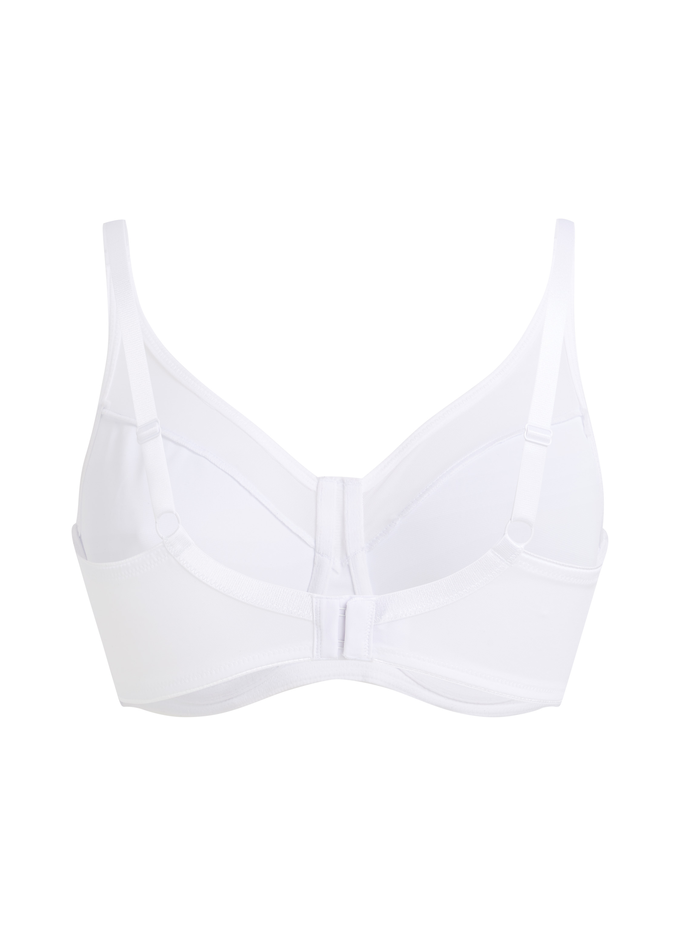 Soutien-gorge &agrave; armatures non-pr&eacute;form&eacute; minimiseur Nina, Blanc, main