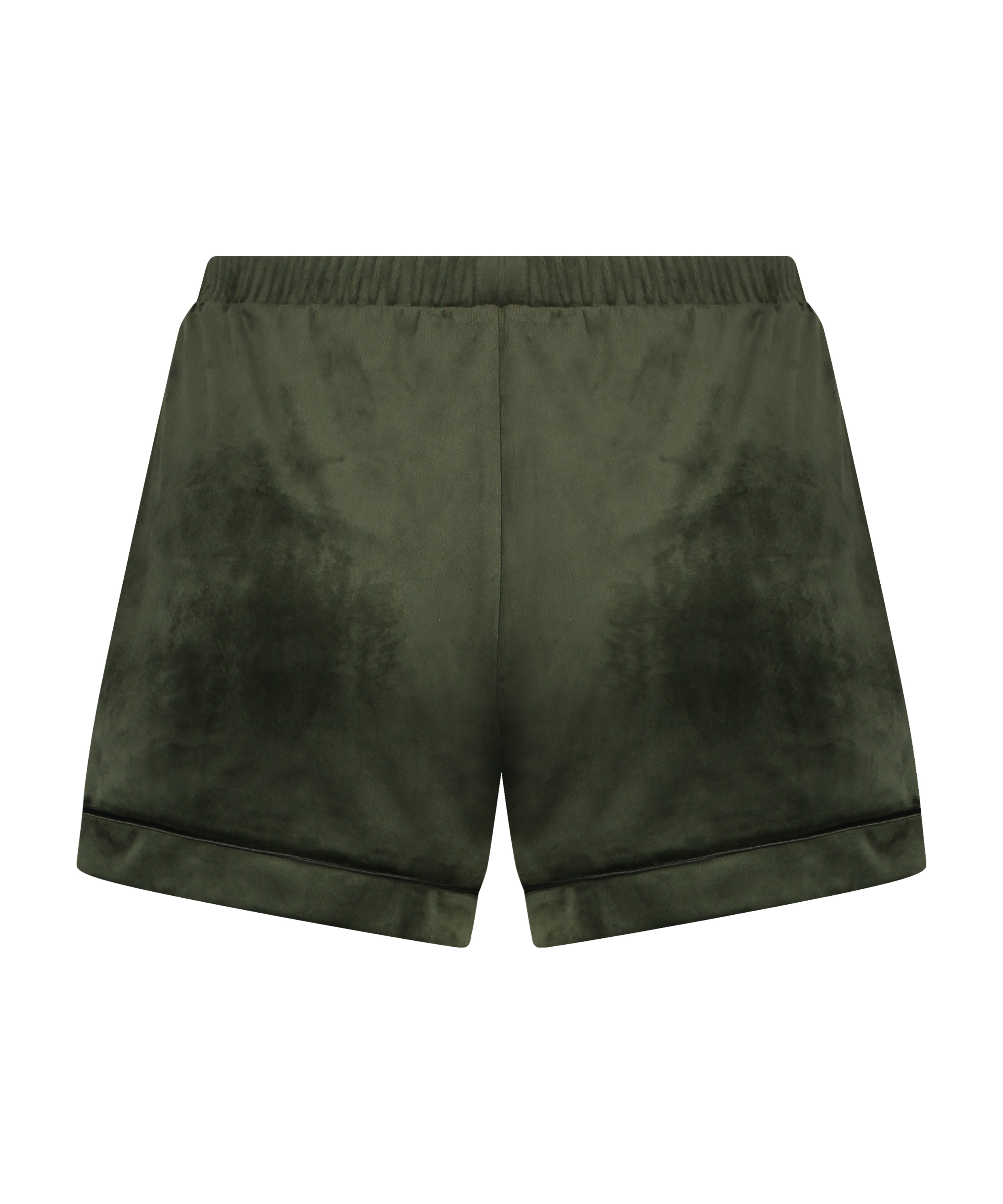 Short velours, Vert, main