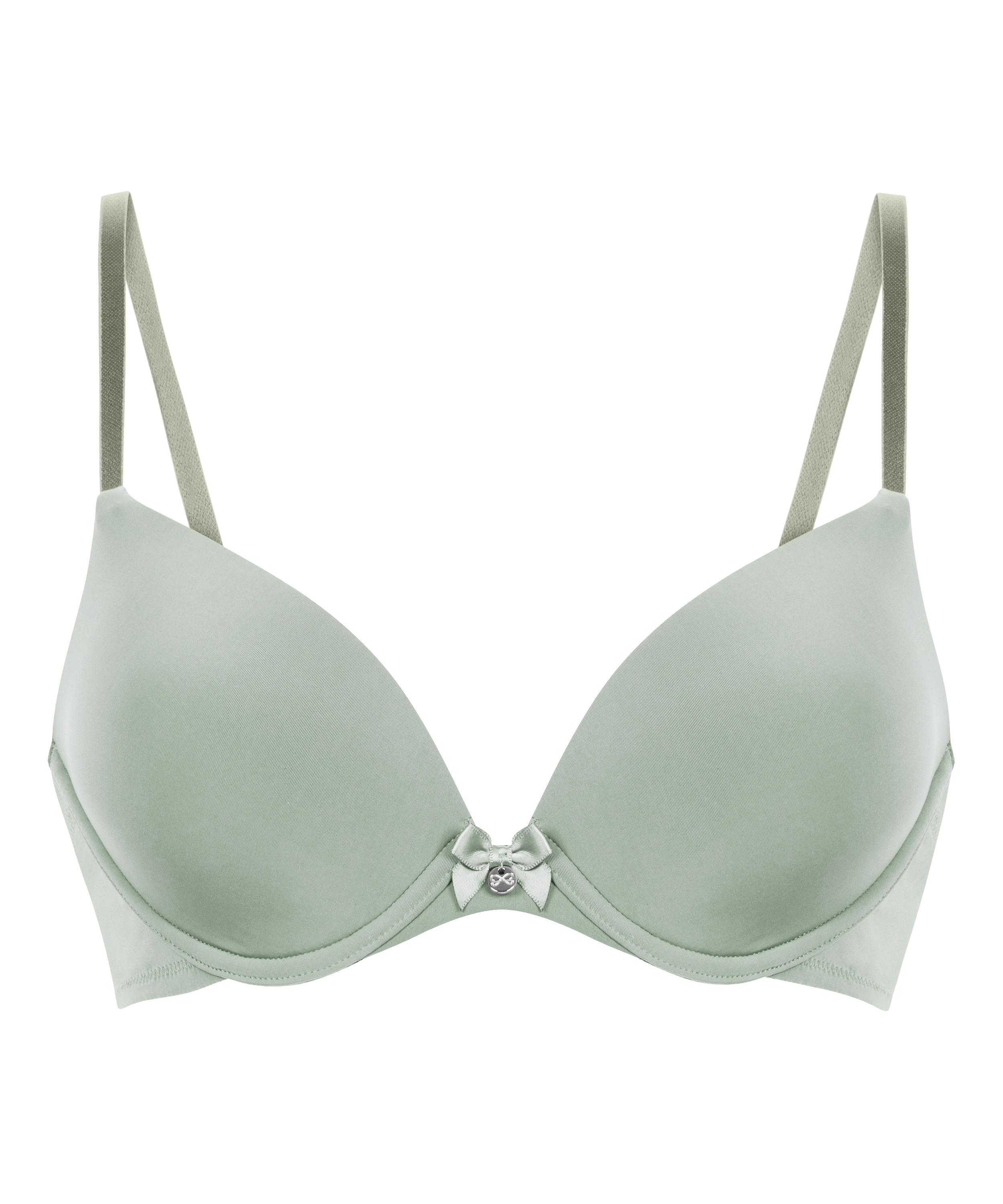 Soutien-gorge à armatures préformé Plunge, Vert, main