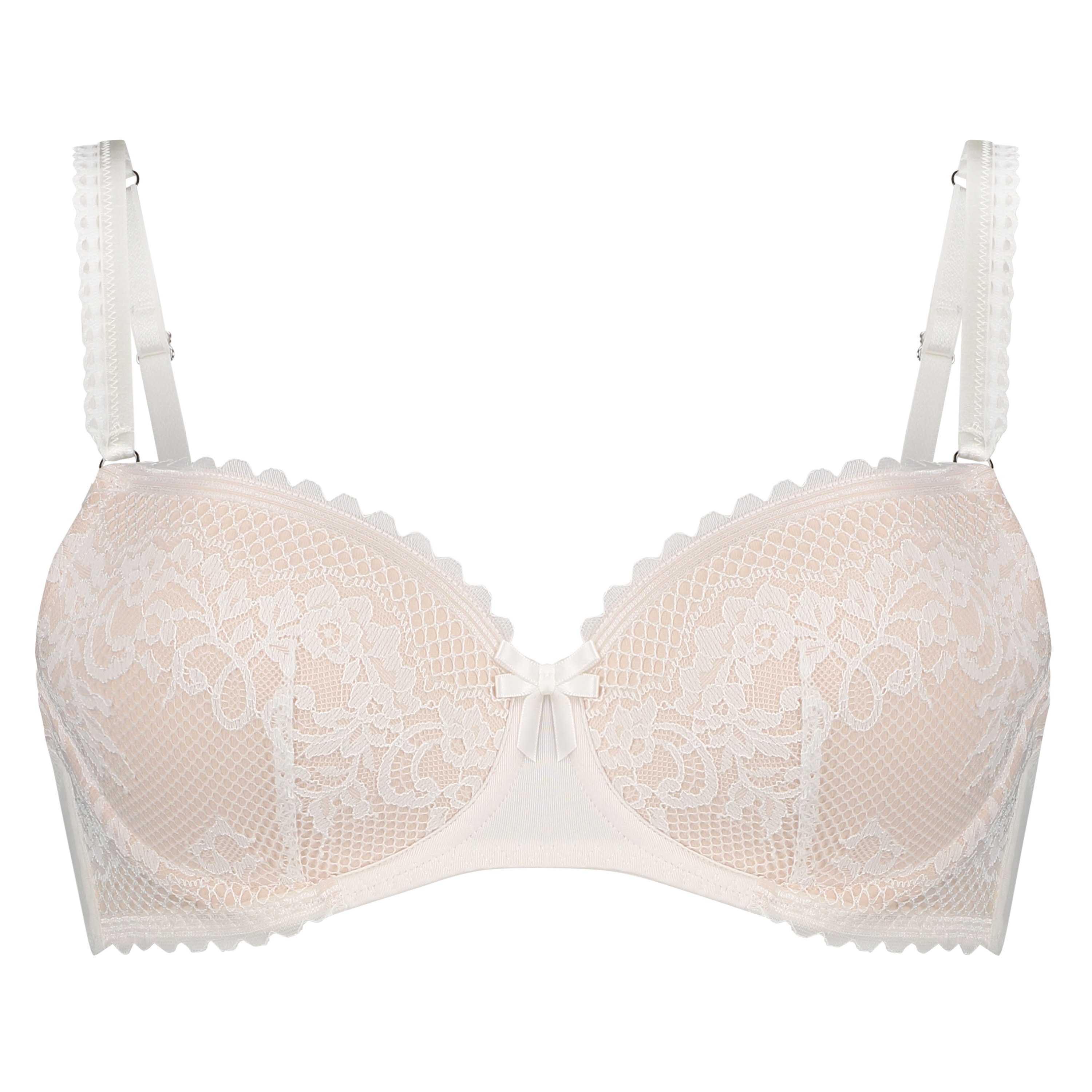 Soutien-gorge à armatures préformé Malika, Blanc, main