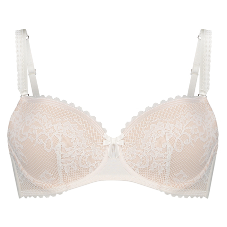 Soutien-gorge à armatures préformé Malika, Blanc