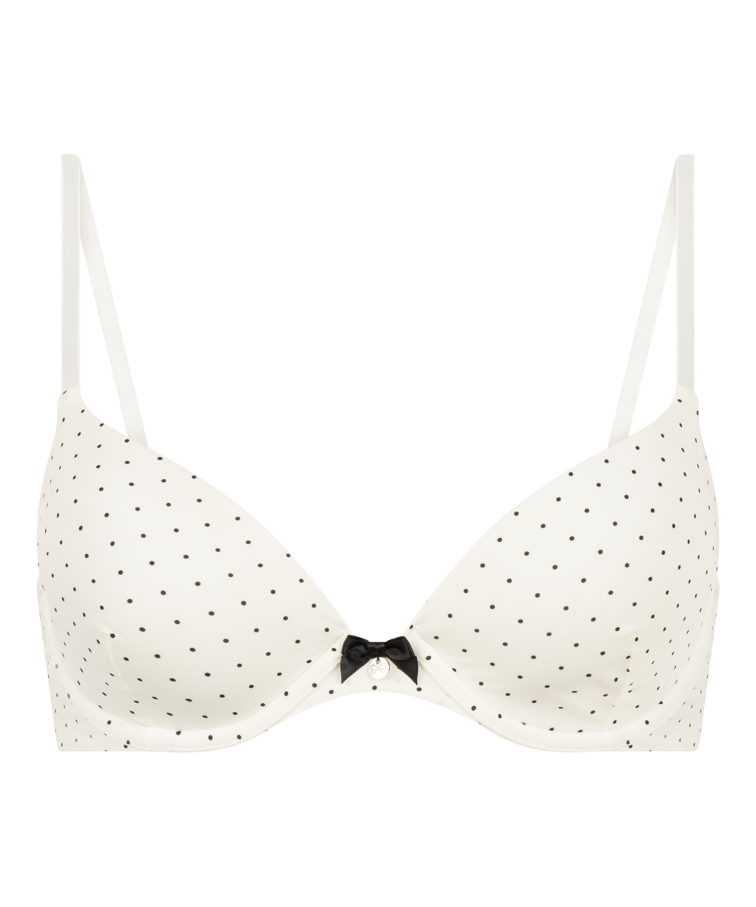 Soutien-gorge à armatures préformé Plunge, Blanc, main