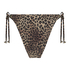 Slip de Bikini Cheeky Tanga Cannes, marron