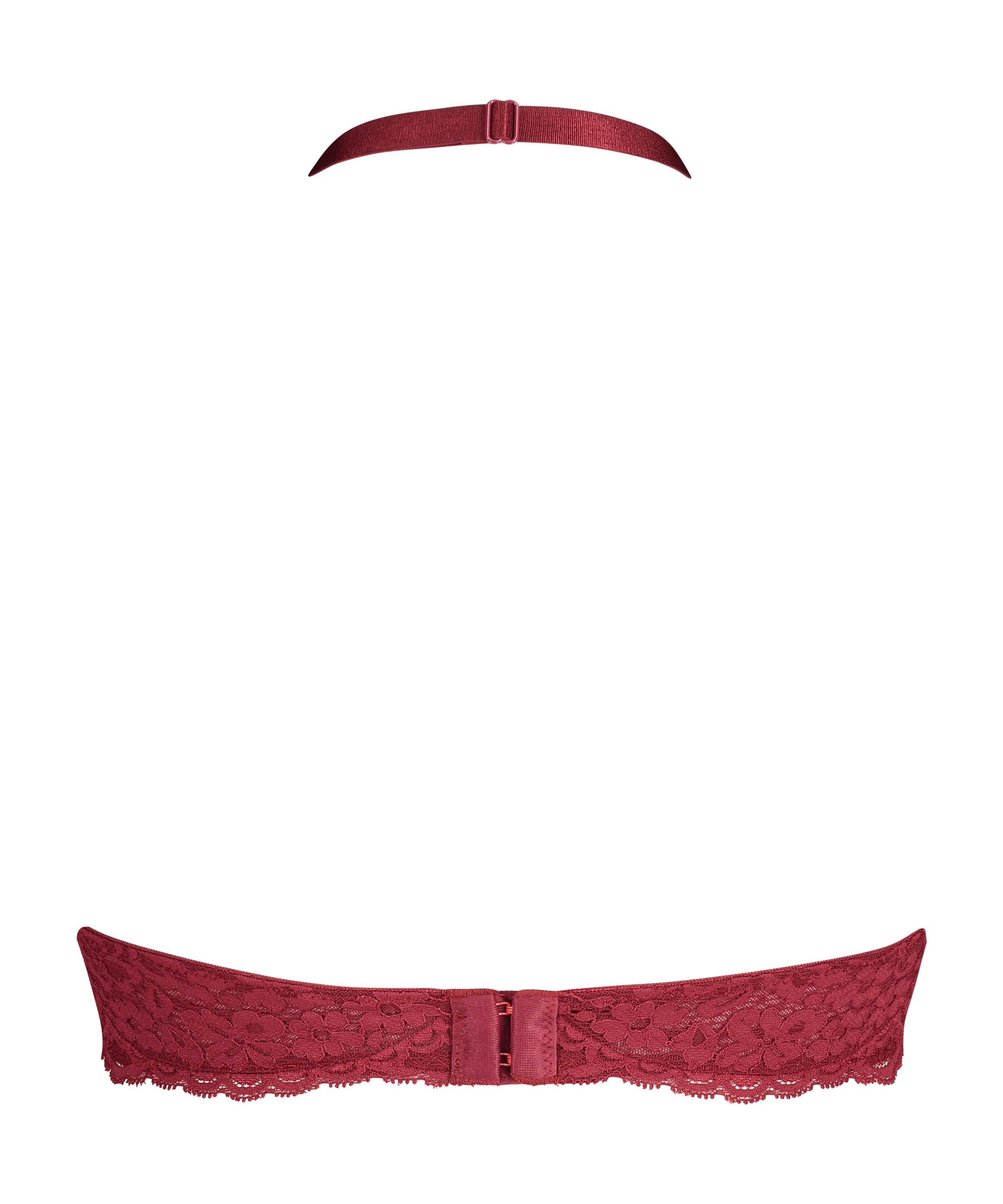 Brassière Rose, Rouge, main