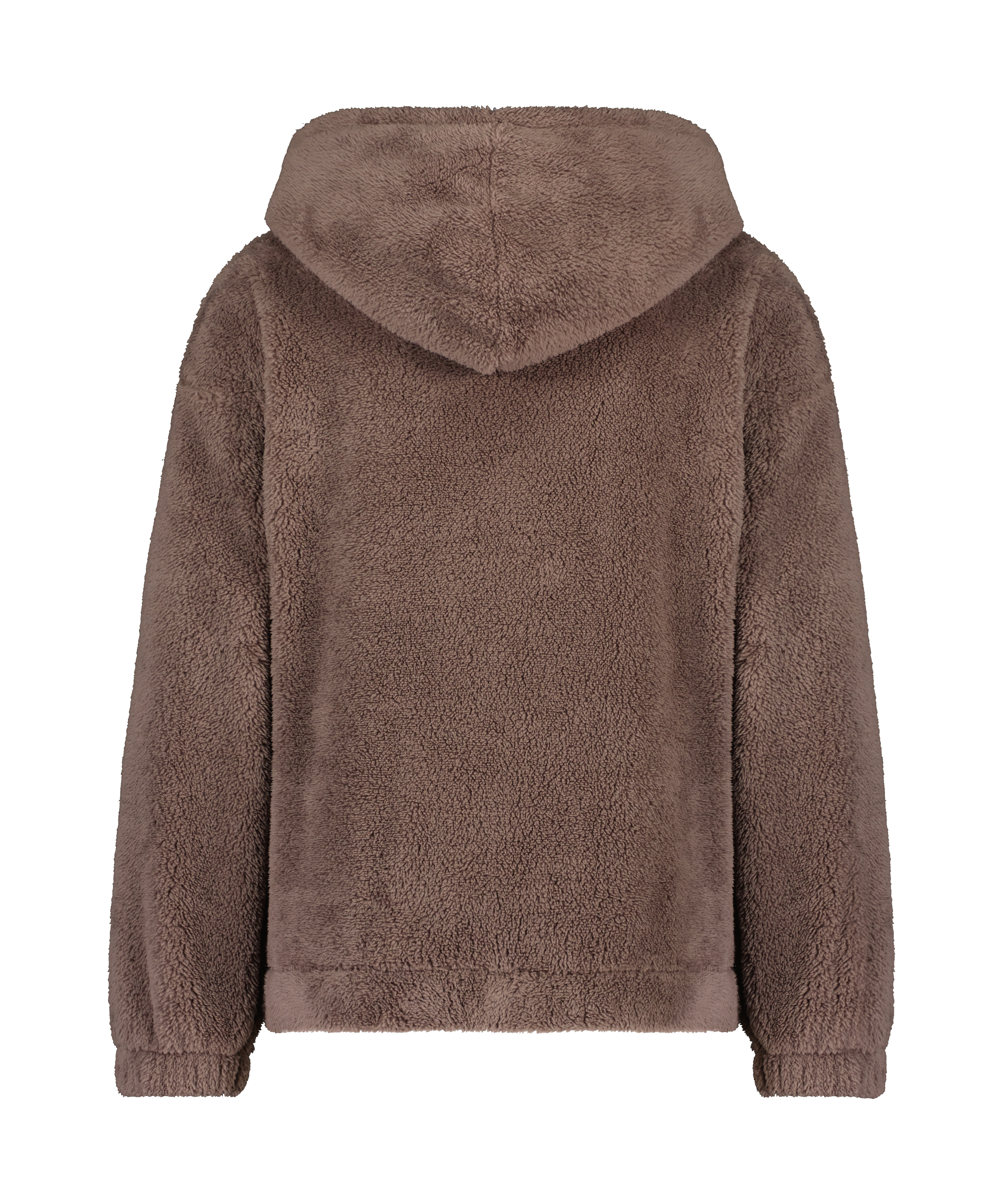 Sweat à Capuche polaire Snuggle, Gris, main