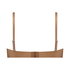 Soutien-gorge &agrave; armatures pr&eacute;form&eacute; sans bretelles Jane, Marron