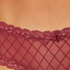 Slip brésilien V-shape mesh, Rouge