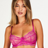 Soutien-gorge non-rembourr&eacute; &agrave; armatures Isabelle, Violet