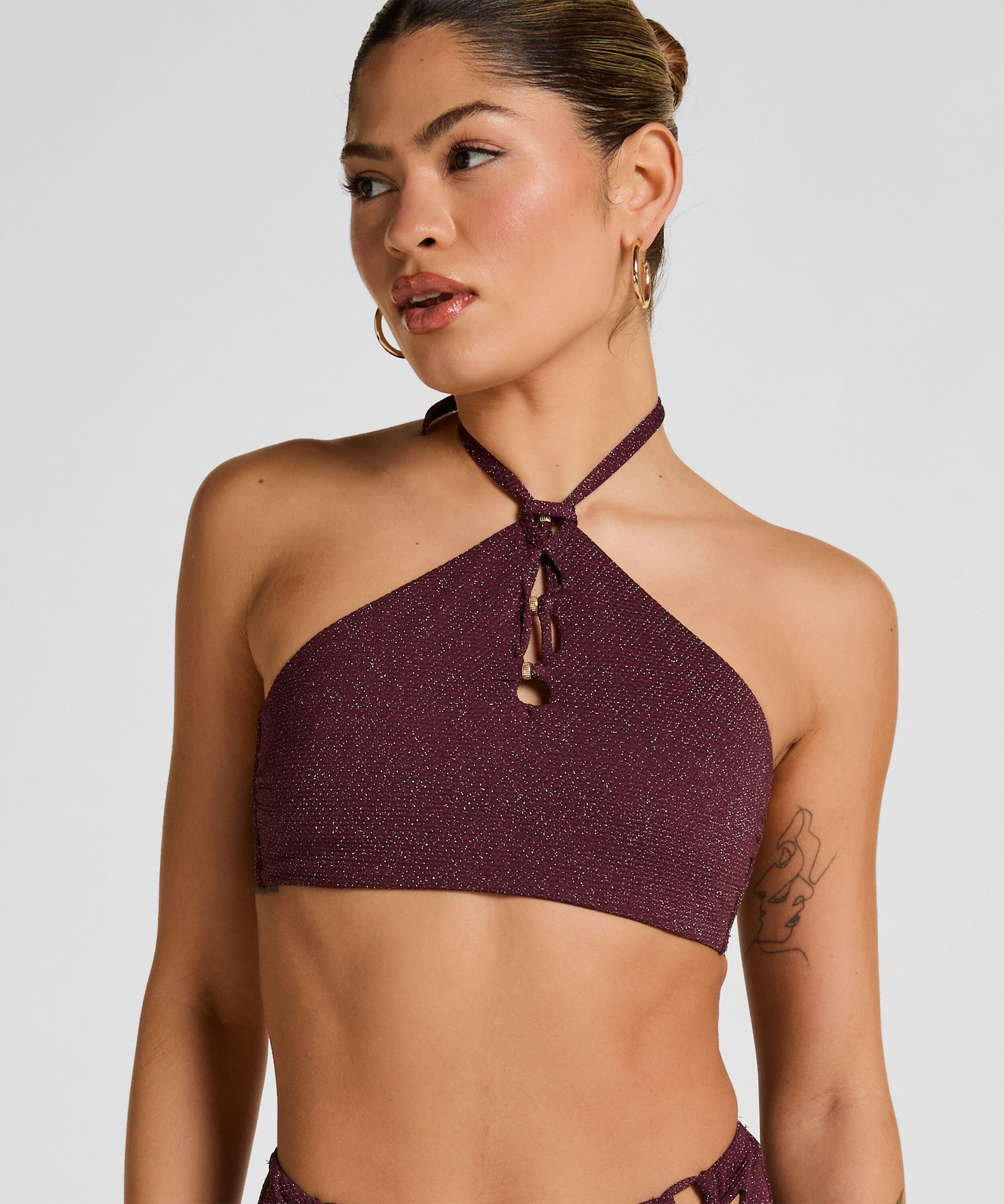 Haut de Bikini Panama, Violet Haut de Bikini Panama, Violet