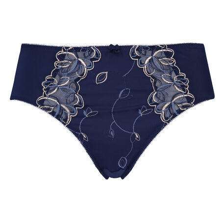 Slip taille haute Diva, Bleu