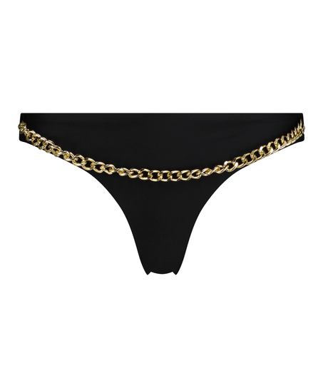 Bas de bikini Antigua Cuba Rebecca Mir, Noir