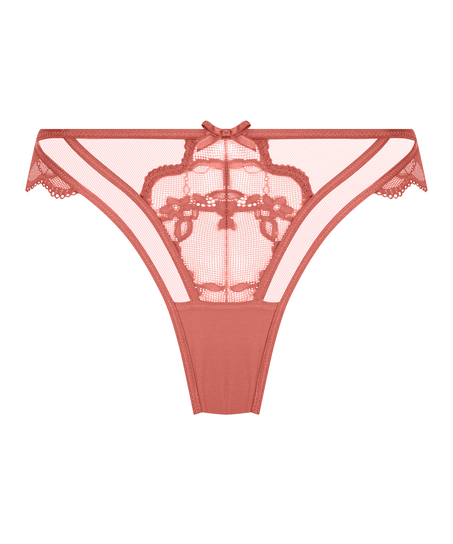 Slip brésilien Lorna, Rouge