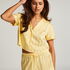 Ensemble de pyjama Satin, Jaune