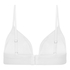 Brassière en coton, Blanc