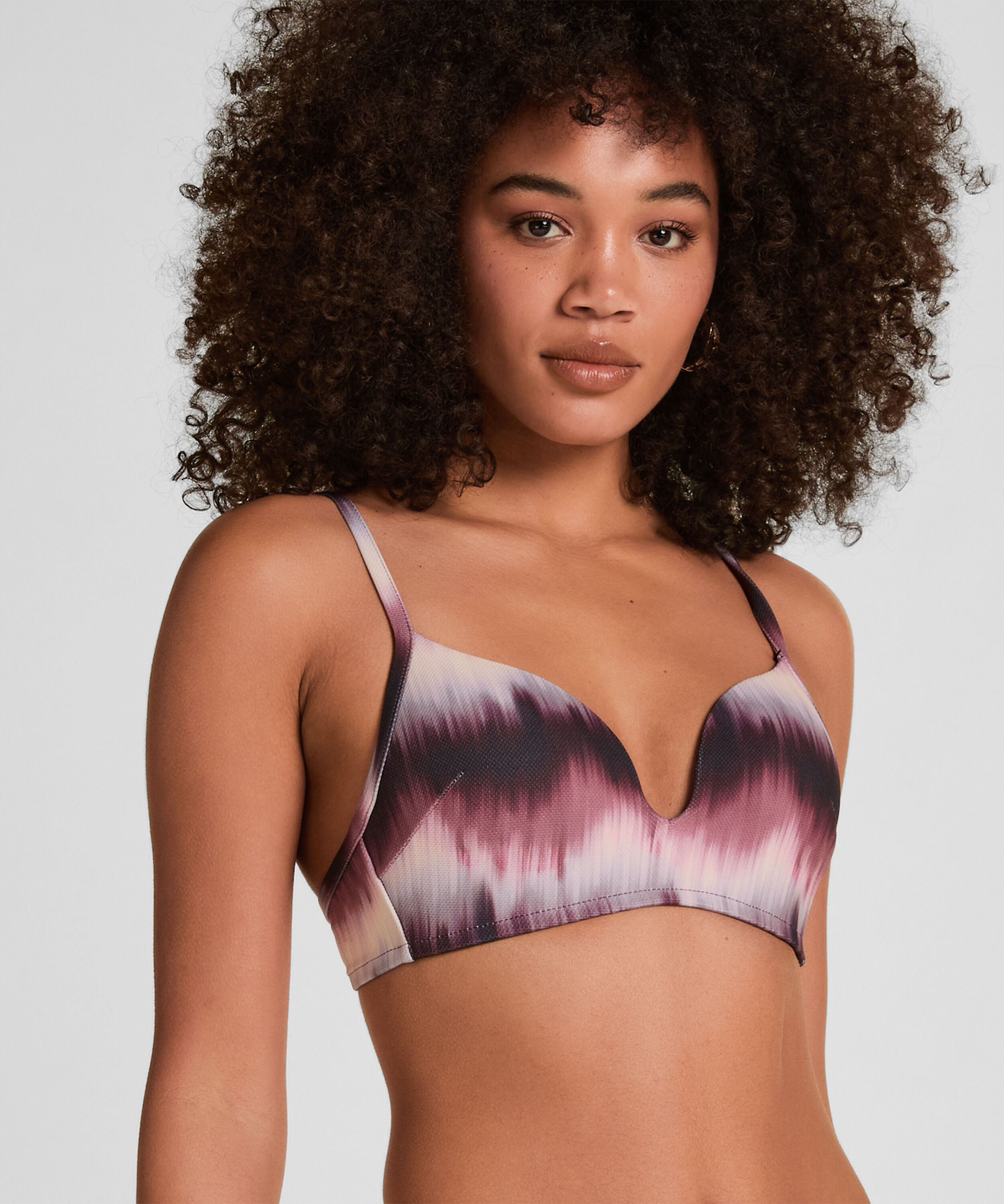 Haut de Bikini Rembourré Sans Armatures Mauritius, Violet Haut de Bikini Rembourré Sans Armatures Mauritius, Violet