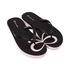 Tongs Bow flip flop, Noir