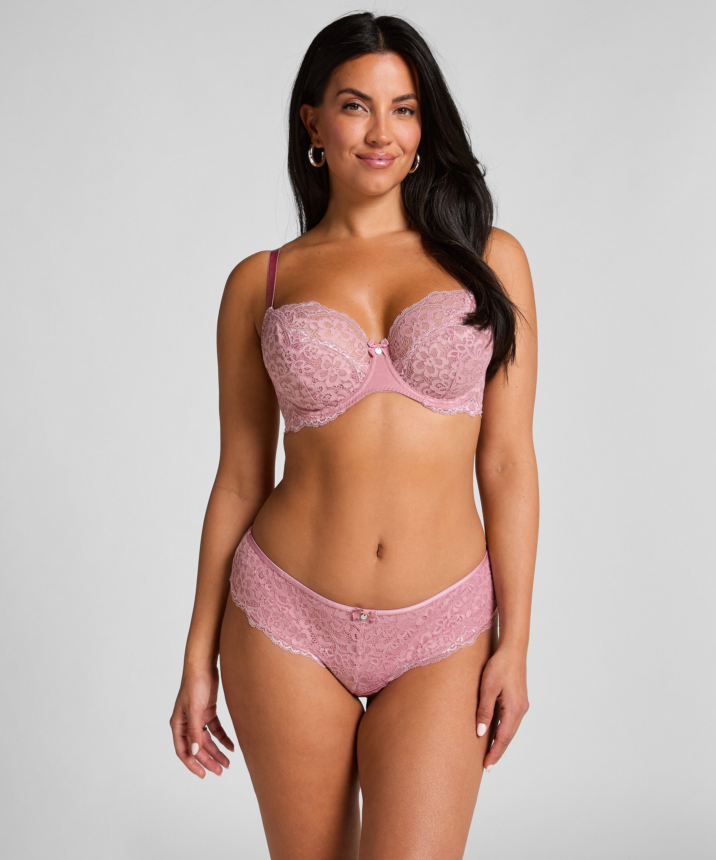 Slip brésilien Marine, Rose Slip brésilien Marine, Rose