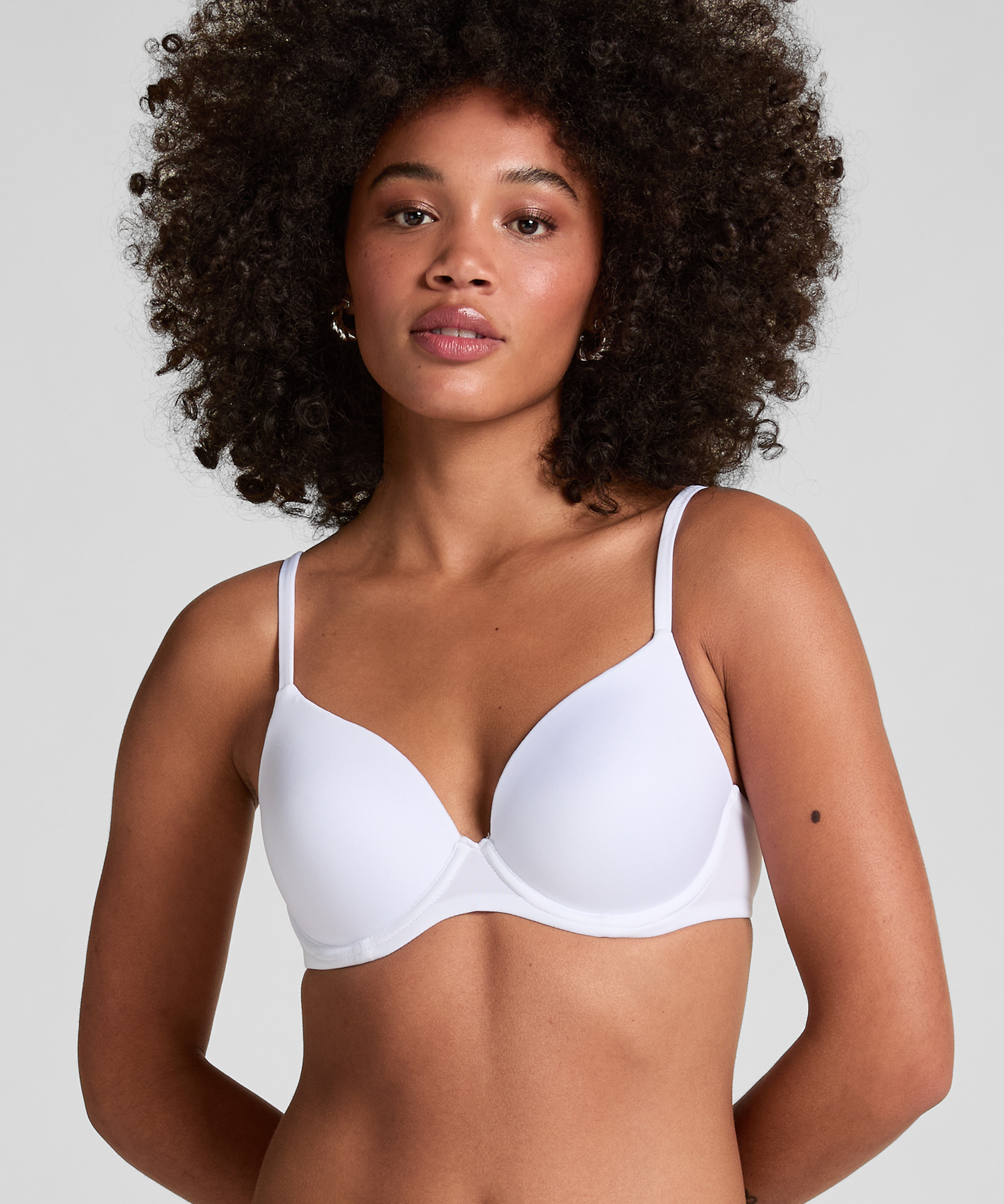 Soutien-gorge à armatures préformé Super Soft, Blanc, main
