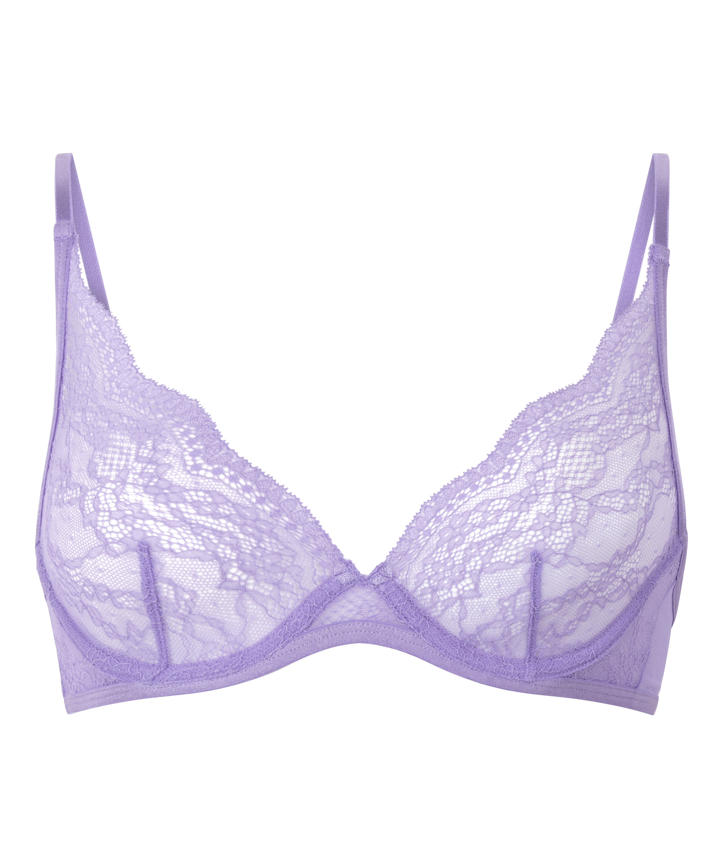 Soutien-gorge &agrave; armatures non-pr&eacute;form&eacute; Isabelle, Violet