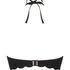 Haut de bikini à armatures à effet push-up préformé Scallop Taille A - E, Noir