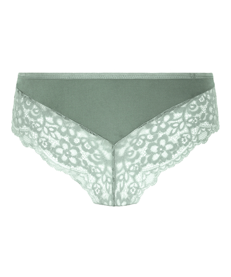 Slip brésilien Marine, Vert