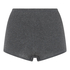 Shorty en coton doux, Gris