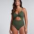 Maillot de bain Relief, Vert