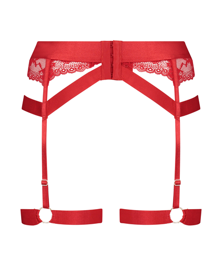 Porte-jarretelles Clementine, Rouge