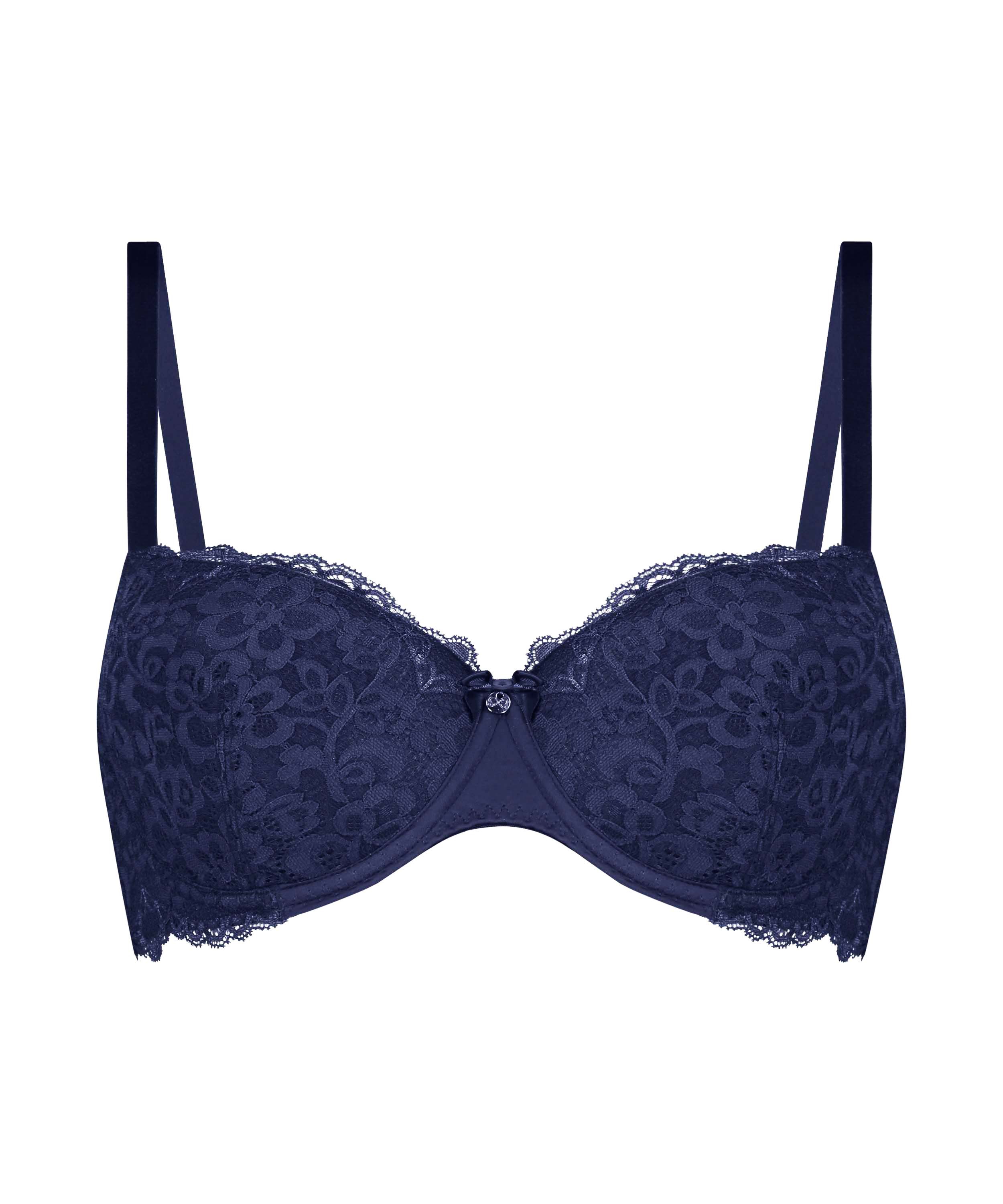Soutien-gorge à armatures préformé Marine, Bleu, main