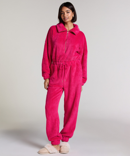 Combinaison Fleece, Rose