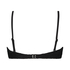 Haut de bikini bandeau pr&eacute;form&eacute; Crochet, Noir