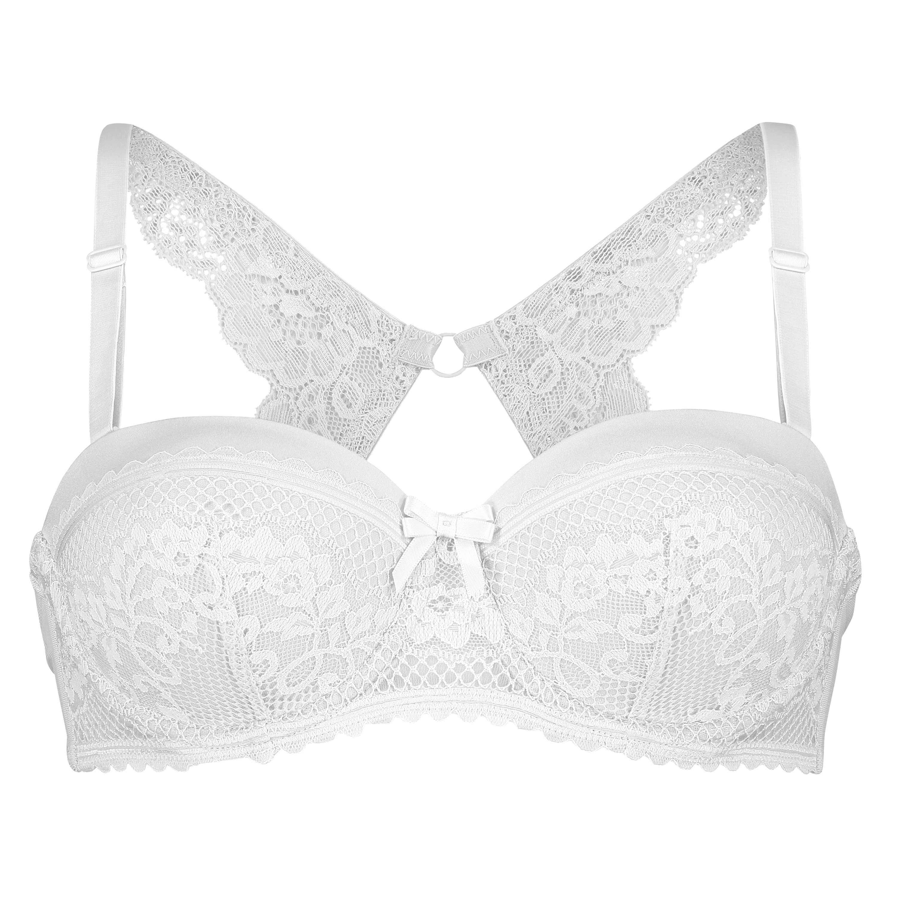 Dos dentelle, Blanc, main