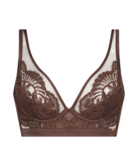 Soutien-gorge à armatures non préformé Indigo, Marron