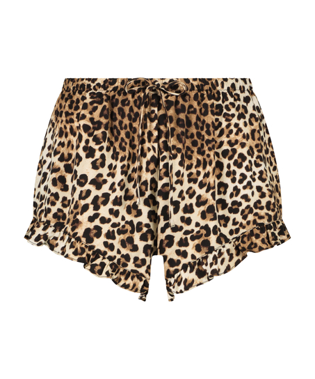 Short de pijama, Noir