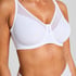 Soutien-gorge à armatures non-préformé minimiseur Nina, Blanc