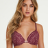 Soutien-gorge push-up à armatures rembourré Rose, Rouge