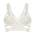Soutien-gorge à armatures non préformé longline Piper, Blanc