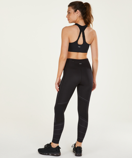 HKMX Soutien-gorge de sport The Pro Athlete Maintien niveau 3, Noir