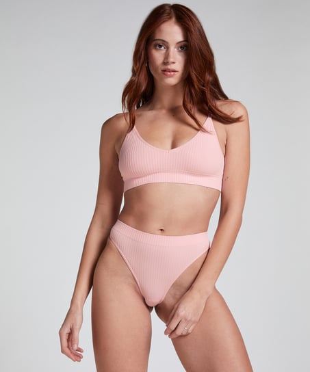 String échancré Dianne, Rose