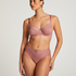 Slip taille haute Sophie, Rose