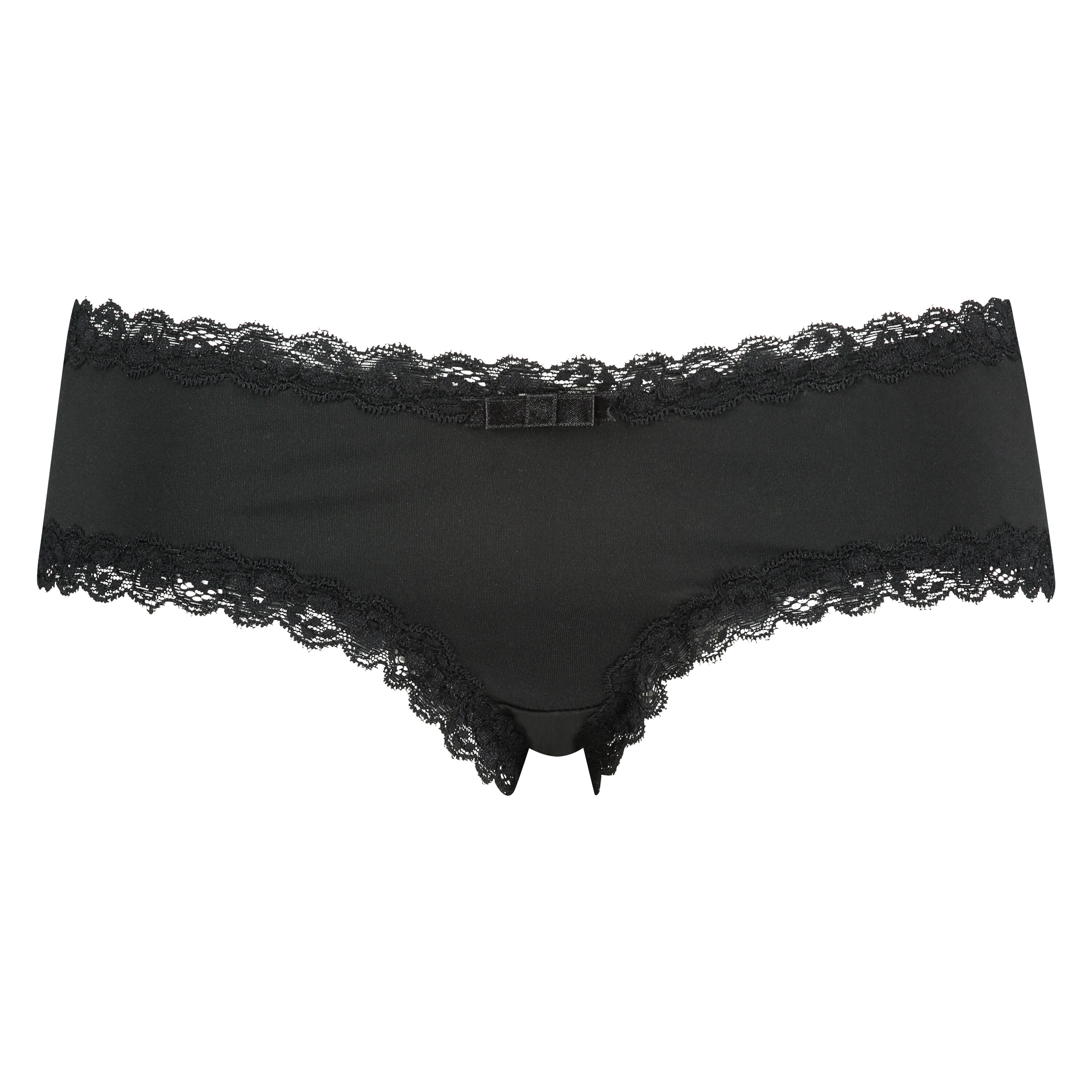 Slip brésilien V-shape micro, Noir