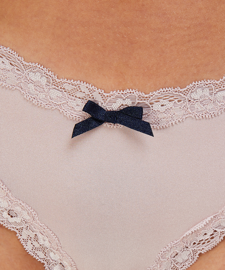 Slip brésilien V-shape micro, Violet