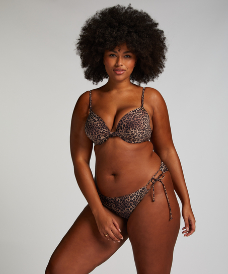 Slip de Bikini Rio Cannes, marron