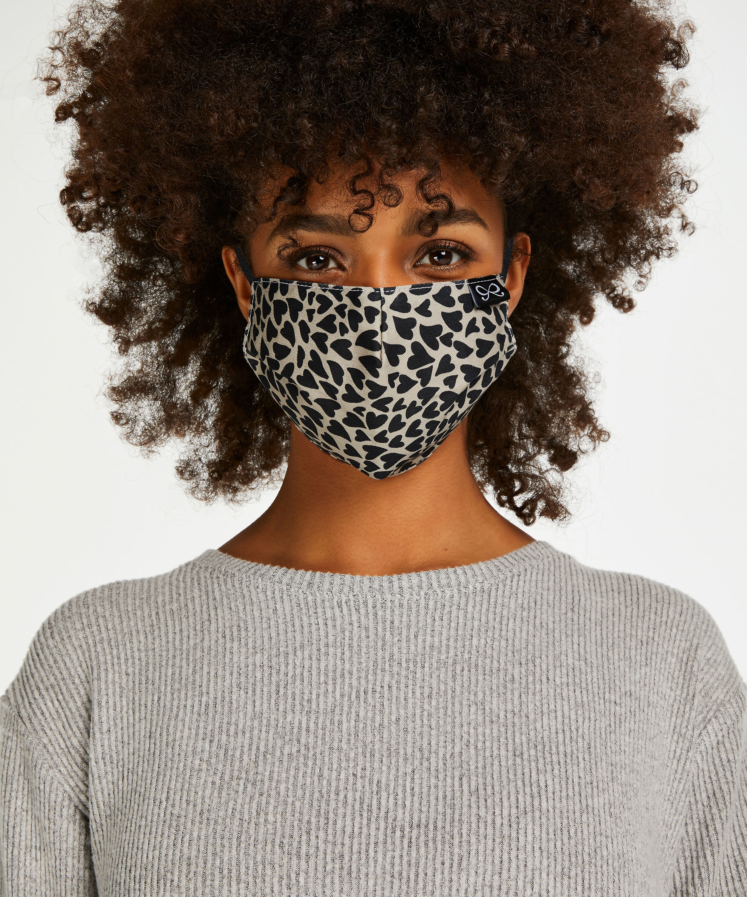 Masque Coton, Marron Masque Coton, Marron