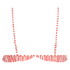 Haut de bikini Triangle Julia, Rouge