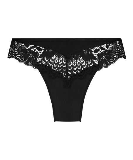 Slip brésilien Lainey, Noir
