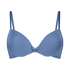 Soutien-gorge &agrave; armatures pr&eacute;form&eacute; Plunge, Bleu
